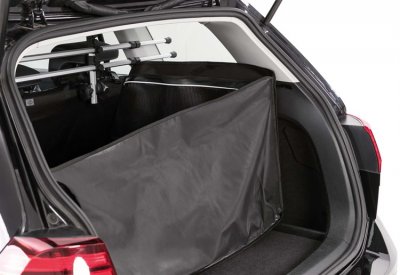 Bilskydd för bagageutrymme, 2.10 × 1.75 m, svart