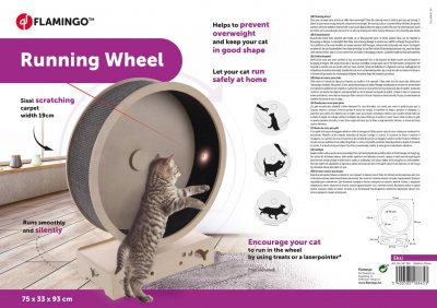 Zoom bild av Cat Running Wheel Eksi 75 x 33 x 93 cm