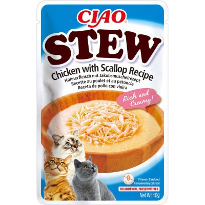 Ciao Chicken Stew With Chicken & Scallops 40g