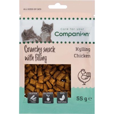 Zoom bild av Companion Cat Crunchy Snack with Filling - Chicken 55g
