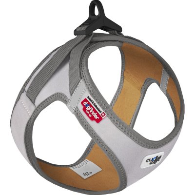 Zoom bild av Curli Vest Clasp Glow Reflexsele hundsele reflex harness air mesh clasp reflective grå silver