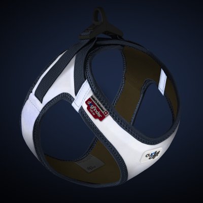 Zoom bild av Curli Vest Clasp Glow Reflexsele hundsele reflex harness air mesh clasp reflective grå silver
