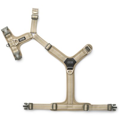 Zoom bild av hundsele sele harness antidragsele design reflex stadig hundkoppel hundhalsband beige desert dune dog copenhagen hundpromenad