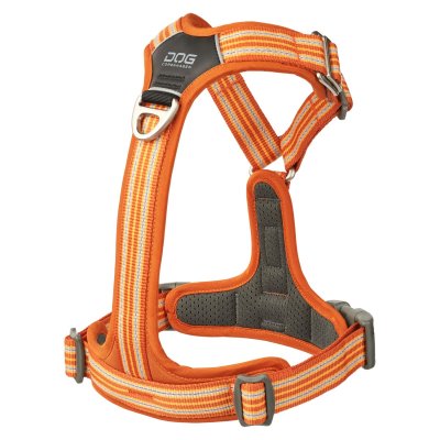 Zoom bild av hundsele sele harness antidragsele design reflex stadig hundkoppel hundhalsband orange sun dog copenhagen hundpromenad