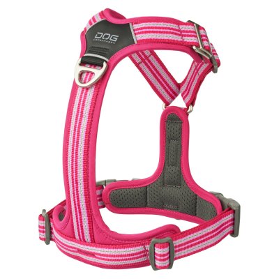 Zoom bild av hundsele sele harness antidragsele design reflex stadig hundkoppel hundhalsband rosa dog copenhagen hundpromenad
