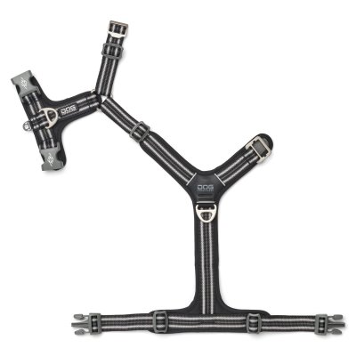 Zoom bild av hundsele sele harness antidragsele design reflex stadig hundkoppel hundhalsband svart dog copenhagen hundpromenad