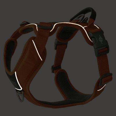 Zoom bild av hundsele sele harness antidragsele sele comfort walk pro design reflex stadig hundkoppel hundhalsband svart black dog copenhagen