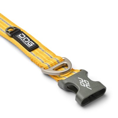 Zoom bild av hundhalsband halsband collar design reflex stadig hundkoppel gul lemon dog copenhagen hundpromenad