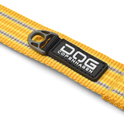 Zoom bild av hundhalsband halsband collar design reflex stadig hundkoppel gul lemon dog copenhagen hundpromenad