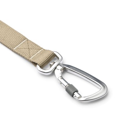 Zoom bild av hundkoppel koppel leash design reflex stadig hundsele beige desert dune dog copenhagen hundpromenad