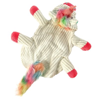 Zoom bild av Dogman Maskeradkostym Unicorn enhörning hunddräkt halloween utklädnad vit rosa rainbow