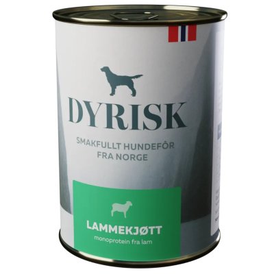 Zoom bild av Dyrisk LammeKjøtt lammbaserat blötfoder för hund med färska råvaror