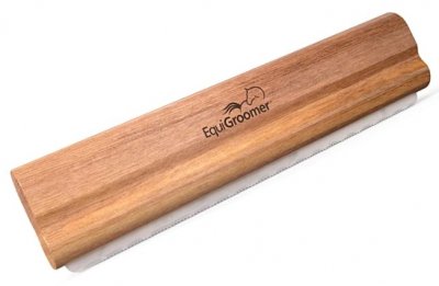 Zoom bild av EquiGroomer häst stor ullkam, flera färger