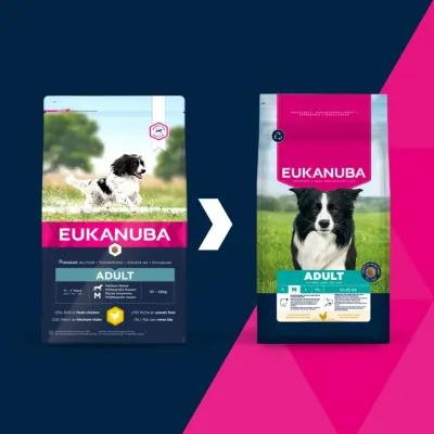 Zoom bild av Eukanuba Dog Adult Medium Breed Kyckling 15 kg