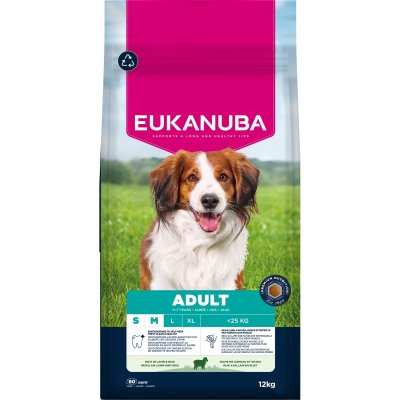 Zoom bild av Eukanuba Dog Adult Small/Medium Lamm & Ris 12 kg