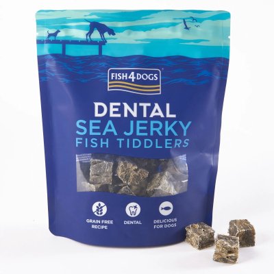Zoom bild av Fish 4 Dogs Sea Jerky Fish Tiddlers 115g hundgodis fisk
