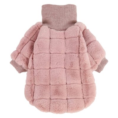 Fitwarm Luxury Faux Furred Sweater Rosa