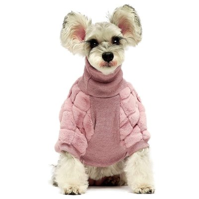Zoom bild av Fitwarm Luxury Faux Furred Sweater Rosa