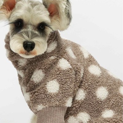 Zoom bild av Fitwarm Fuzzy Sherpa Polka Dot Sweater