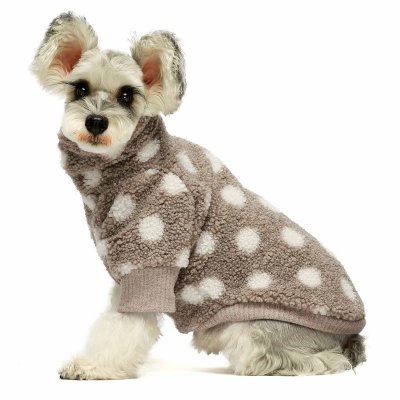 Zoom bild av Fitwarm Fuzzy Sherpa Polka Dot Sweater