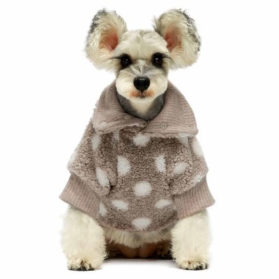 Zoom bild av Fitwarm Fuzzy Sherpa Polka Dot Sweater