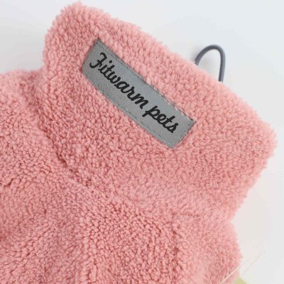 Fitwarm Turtleneck Fuzzy Pyjamas Pink