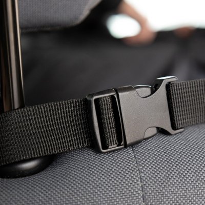 bilsätesskydd bilklädsel skyddssäte sätesskydd hund hundskydd bil flamingo svart justerbart baksäte dubbelsäte enkelt säte hål f