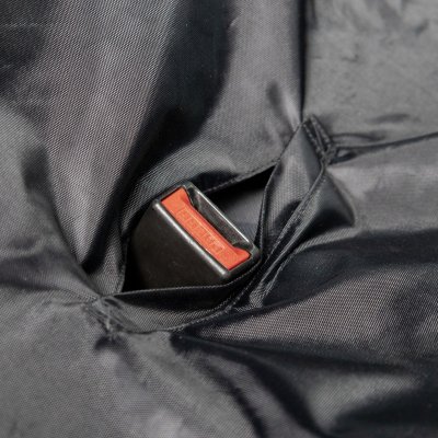 bilsätesskydd bilklädsel skyddssäte sätesskydd hund hundskydd bil flamingo svart justerbart baksäte dubbelsäte enkelt säte hål f