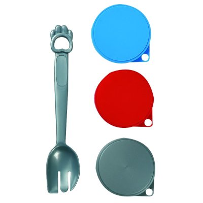 Zoom bild av Burklock 3-pack 7,5 cm & sked Reese