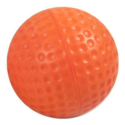 Zoom bild av kattleksak kattboll studsboll sport flamingo
