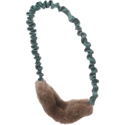 Zoom bild av Kampleksak fårskinn Furtra Ring, blandade färger flamingo hundleksak äkta päls naturlig sheepskin