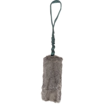 Zoom bild av Kampleksak kaninpäls Furtra Chaser, blandade färger kanin rabbit päls hundleksak naturlig