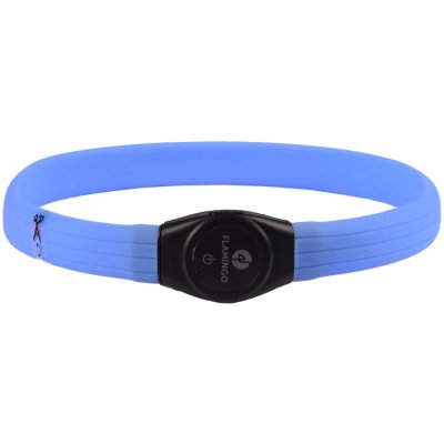 Lyshalsband LED Visio Jumbo Blå 35-64 cm x 7 mm