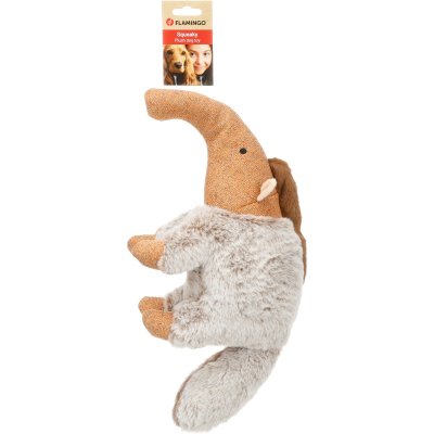 Zoom bild av Flamingo Mjukdjur Myrslok Miranda vit 41 cm hundleksak gosdjur stor