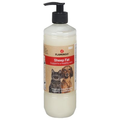 Zoom bild av Flamingo Sheep Fat 500 ml fårfett fårtalg hud päls hund katt