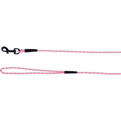 Zoom bild av flamingo Valpkoppel Puppy Dolly Rosa hundkoppel kattkoppel koppel hund lätt långt karbinhake 5 meter reflexac