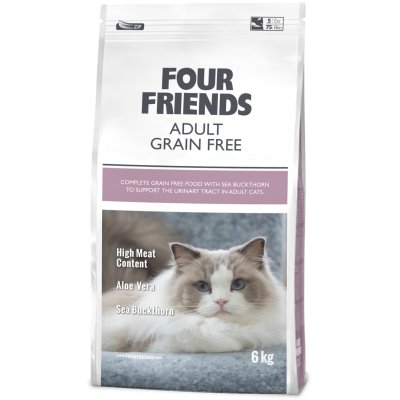 Zoom bild av Four Friends Cat Grain Free Adult