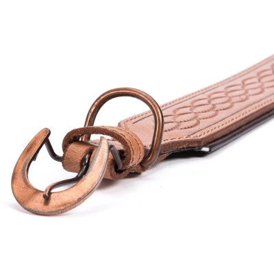 Globus läderhalsband Etash, brun