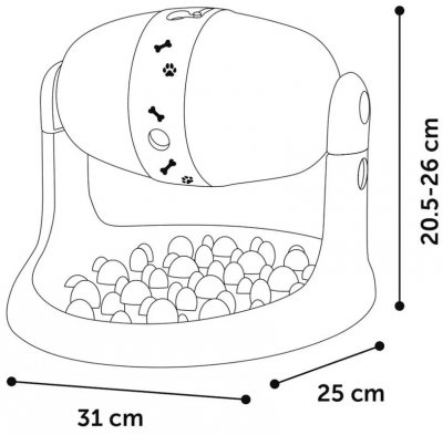 Zoom bild av Godistombola för katt eller hund