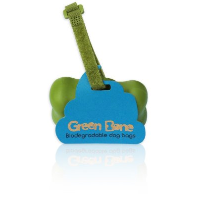 Zoom bild av Green Bone Bajspåsehållare Unscented 1 rulle 15 påsar