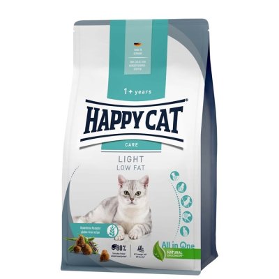 Happy Cat care Sensitive Adult Light 300g 1,3kg 4kg 10kg