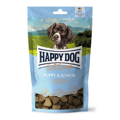 Zoom bild av Happy Dog Soft Snack Puppy & Junior Lamm 100g
