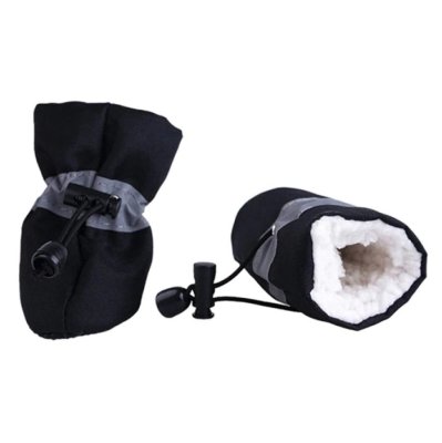 Hundskor Fodrade 4p Svart