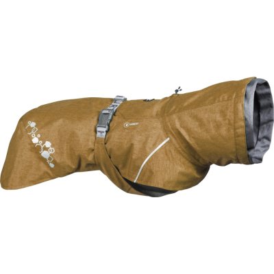 hurtta monsoon ii eco hundtäcke regntäcke regnjacka hundjacka desert gul beige återvunnet regn