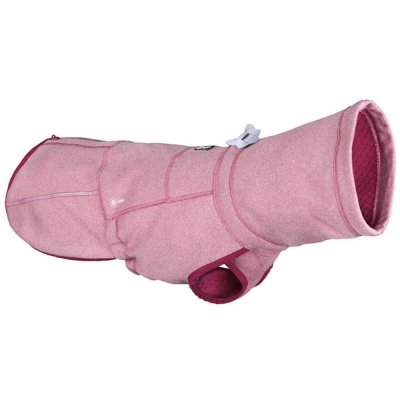 Zoom bild av hurtta razzle dazzle midlayer mellanlagerjacka hundjacka rosa röd vändbar fleece mellanjacka hund hundjacka mjuk justerbar valpj