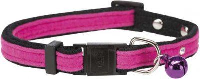 Zoom bild av Katthalsband Plysch med strass, blandade färger