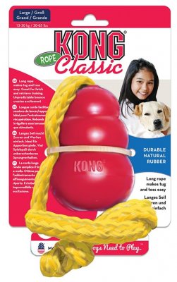 Zoom bild av KONG Classic med rep