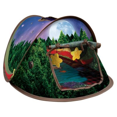 Zoom bild av KONG Play Spaces Glamping Tent kattunnel kattleksak kattält kattbädd tält