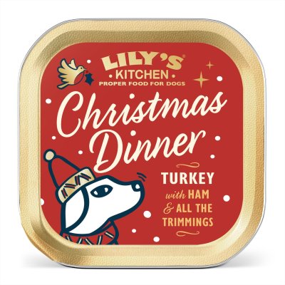 Zoom bild av Lily's Kitchen Christmas Dinner Kalkon för hund 150g hundfoder hundmat julfoder hund våtfoder