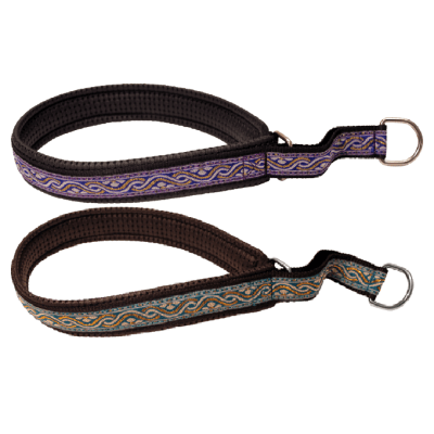 Limex Halsband Neopren Lila Mönster